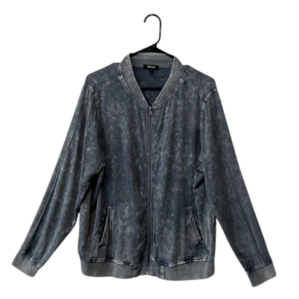Torrid Challis lightweight jacket gray size 1